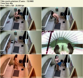 Czech Solarium Voyeur 37