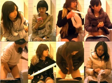 Peeping-Eyes キャロルさんのハイビジョン トイレ盗撮!熟女編 File.004-006
