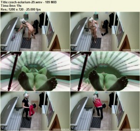 Czech Solarium Voyeur 29
