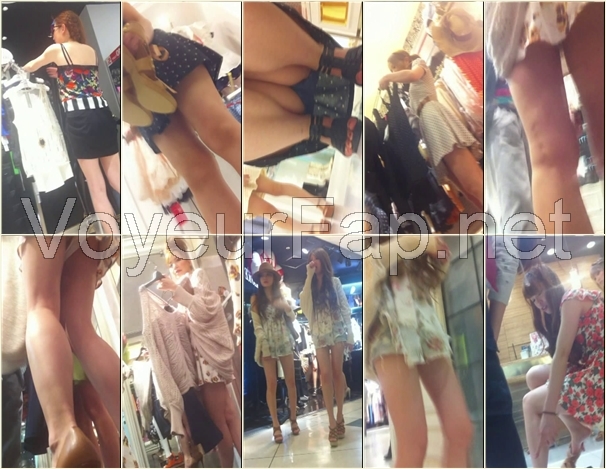 Upskirts in Shopping Mall ap19-27