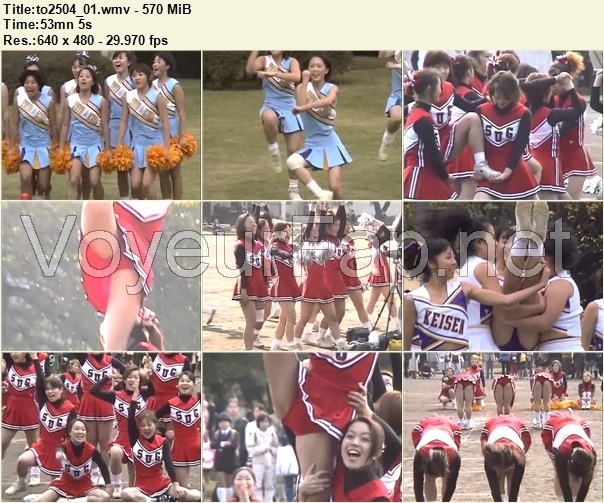 Cheerleaders Candid 33 - 36