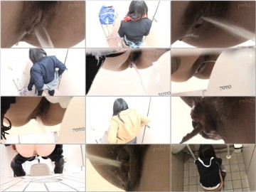 HD高画質トイレ潜入撮 極厠 女子アスリート編, japanese toilet voyeur, peeping-eyes toilet