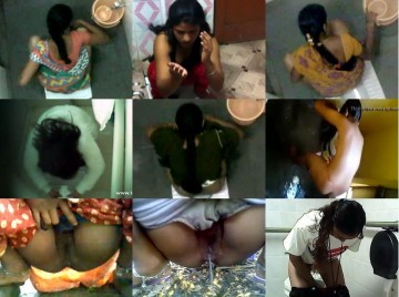 Indian Pissing Voyeur 1 – 3 インドの放尿女の子盗撮