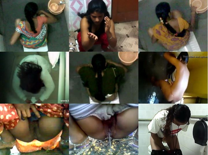 Indian Pissing Voyeur 1 - 3 インドの放尿女の子盗撮