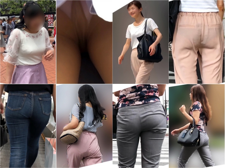  歩き尻 10, 【2名・Wide Sweat Pants】, 2019 中国眠姦昏睡レイプシリーズ #91