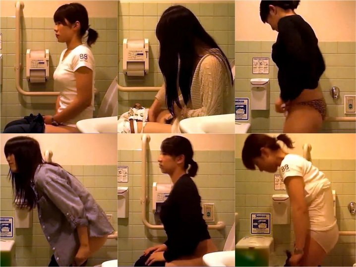 女性たちの洋式お手洗い 11(デパート編)
