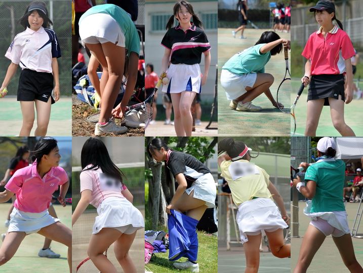 GcolleSport 42-44テニス少女達の美脚集, 硬式テニス-010