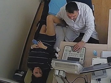 Hacked IP camera in Gynecological Cabinet, 婦人科医の盗撮