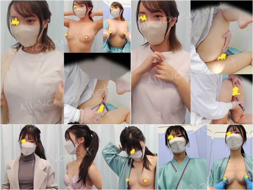 ken-48 【#48 検診/セクハラ】職場の定期健診、OL、看護師2名。検診中に興奮！？肛門ヒクヒクさせちゃってます。