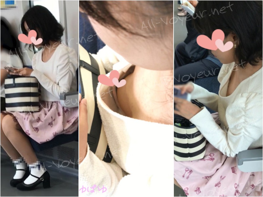 payupayu_05 [胸チラ]上品な巨乳お嬢様の乳首[顔有]