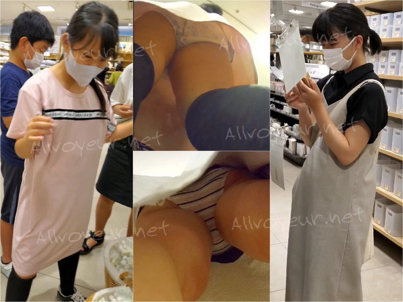 【超高画質】 美人お姉さんの挑発見せつけパンチラ
