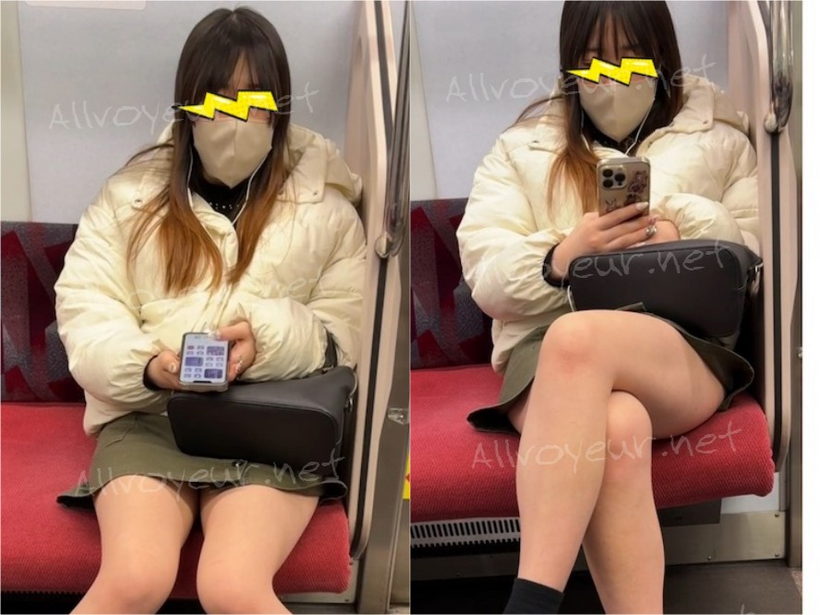 長編シリーズ 731 ミニスカからエロい脚を披露！S級美人お姉さんの対面エロ過ぎる生脚美脚part1