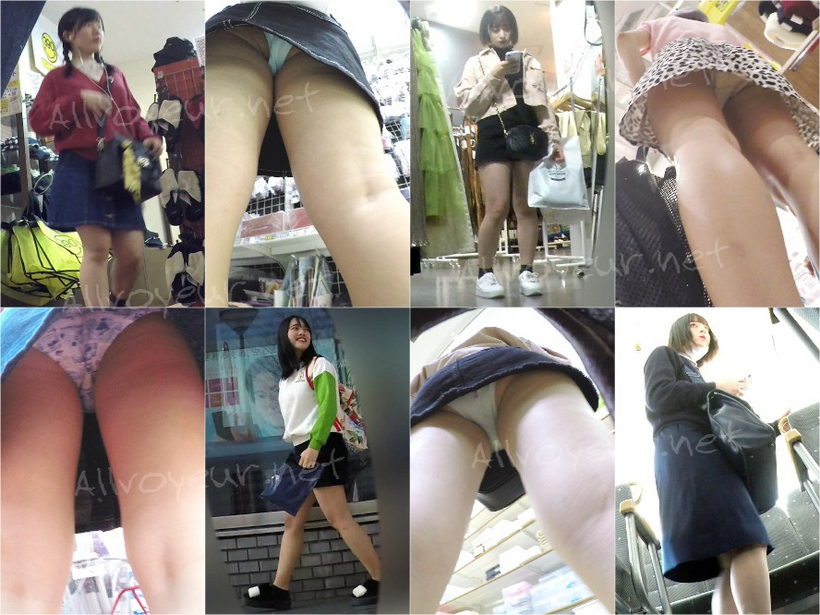 vol.45 (衝撃マンポロ、くぱぁアリ) 派手髪激カワロ○赤チェ  K逆さ撮り