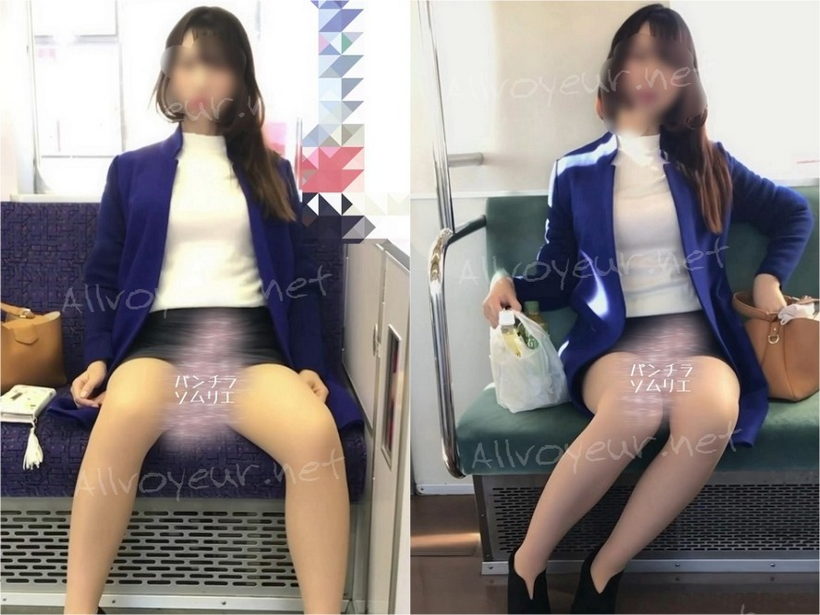 OL 風お姉さんパンチラ