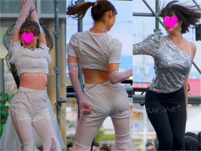 【4K60P】 これこそ才色兼美 ‼某名門大学の美麗 JDたちのダンスPart4　〜純白のセクシー天使ちゃんのPライン・巨乳ちゃん・清