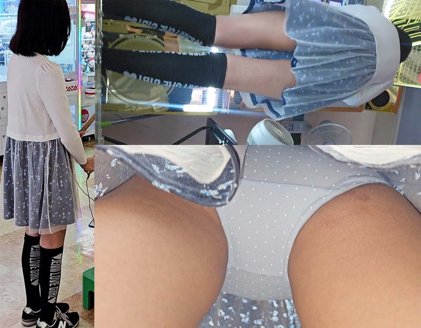 SC巡回報告1　DDR女子1名 お母さんが弟と一緒なので一人行動をしているところを警備。