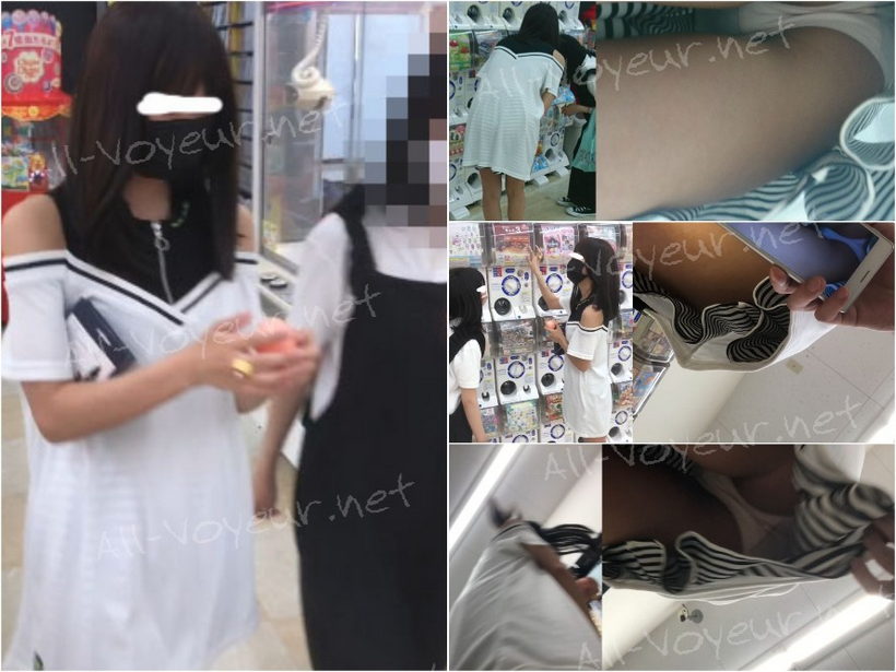 オタグッズ店にいた女の子をパシャリ