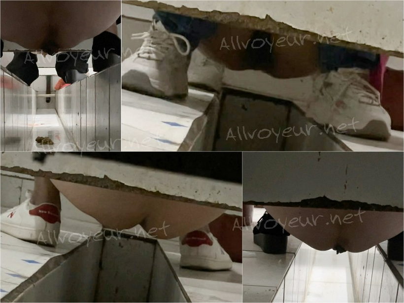 非常に珍しいトイレショット✅我慢できずにズボンのポケットを蛇口のように引っ張る5ビット8V