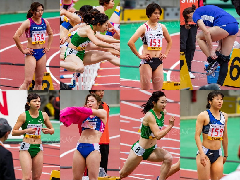 【期間限定】超絶美人選手収録!陸上超美人アスリート5