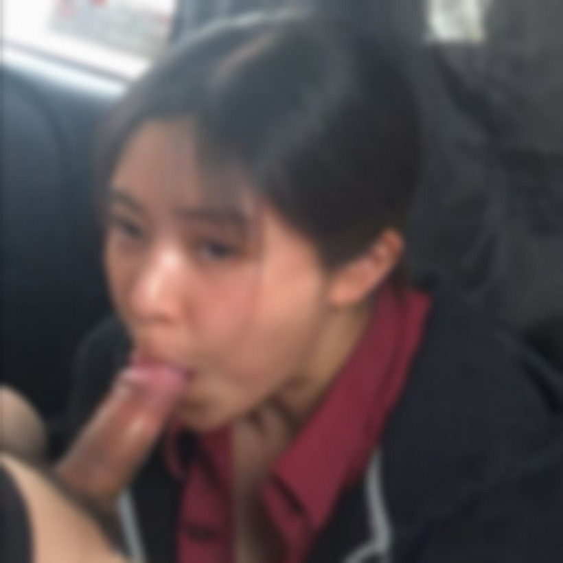 [ロングストローク]#8 清楚系ゆるふわちゃんの車内フェラ