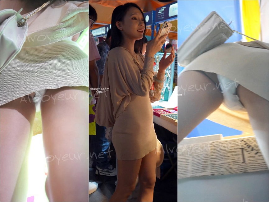 (BC-AA-332)美女蛋糕店弯腰抬腿被抄底..无痕内湿了骚气侧露[某房原版]