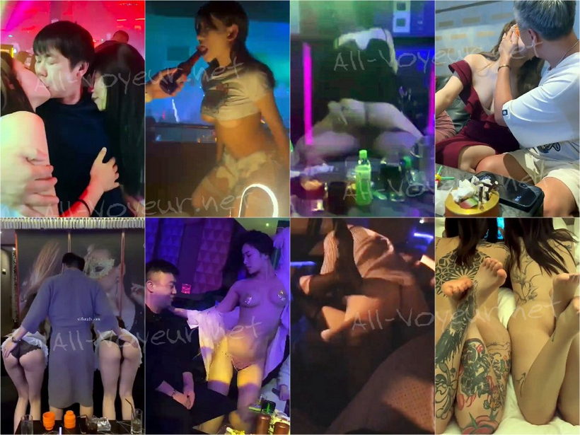 【酒吧KTV】❤️灯红酒绿的夜场记录有钱人的淫乱生活❤️167V[某房原版]