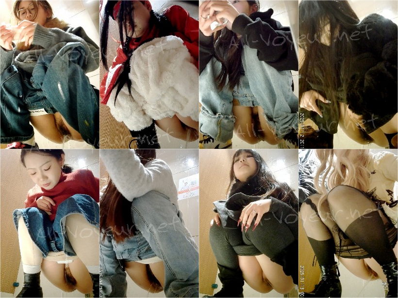 【全景厕拍】高清全景酒吧 cosplay小姐姐换衣服25V[某房原版]