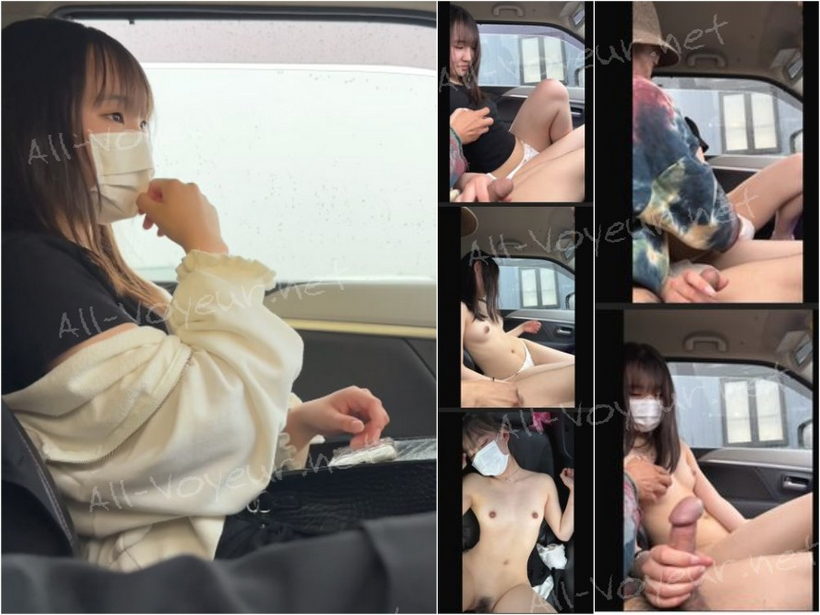 【桜花爛漫】可憐な女性と車内で（特典にてフルバージョンをご提供します）