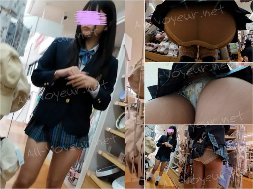 kirakira☆JK_魔性のスタイル♪あばれるクリップくん♡＃顔出し＃青チェ＃ミニスカ＃サルート