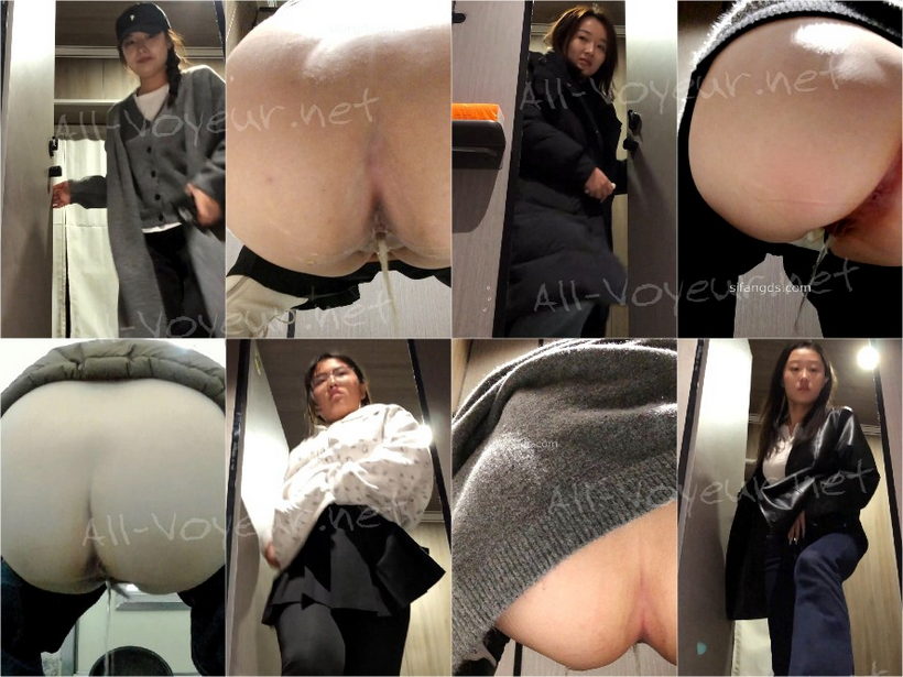 【4K高清厕拍】商场厕所偷拍美女 呕吐 男友摸逼等40多位43V[某房原版]