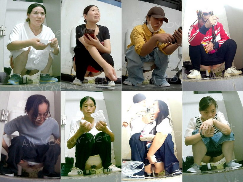 【厕拍】新流出风景区全景厕拍偷窥美女少妇尿尿2[某房原版]80V