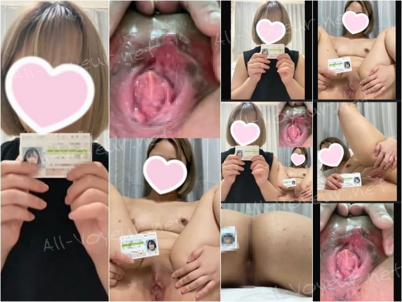 免許証くぱぁに身分証を咥えながらお下品スクワットで徹底制裁！