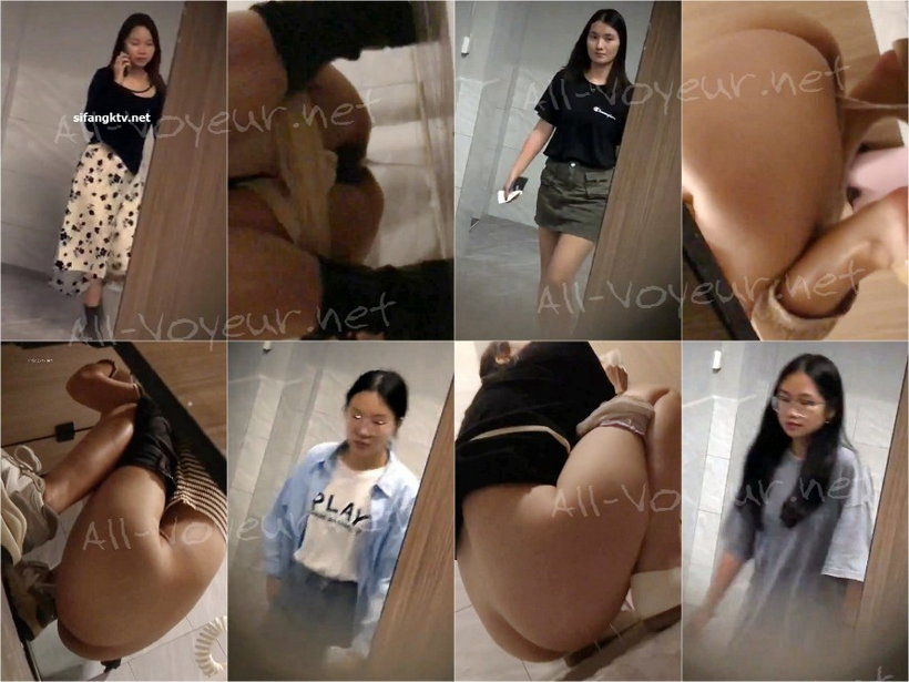 【应求】【精品厕拍】服装城来往逛街的美女小姐姐❤️拍脸后又怼穴拍327V