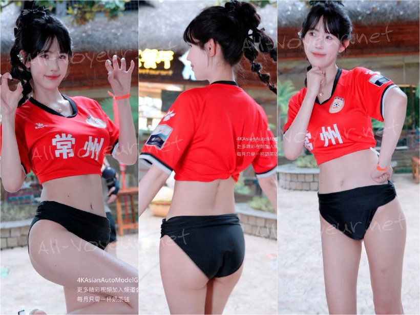 4Kビキニ水着天目湖ウォーターワールド#Xiaohanaネットセレブ車モデル