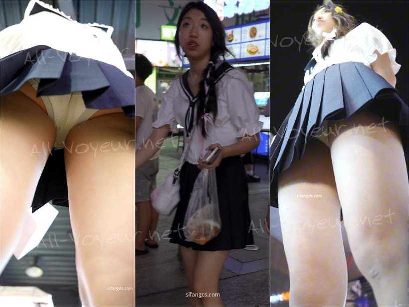 (BC-AA-460)女仆装美女逛商场..专心挑选弯腰被抄底白内[某房原版]