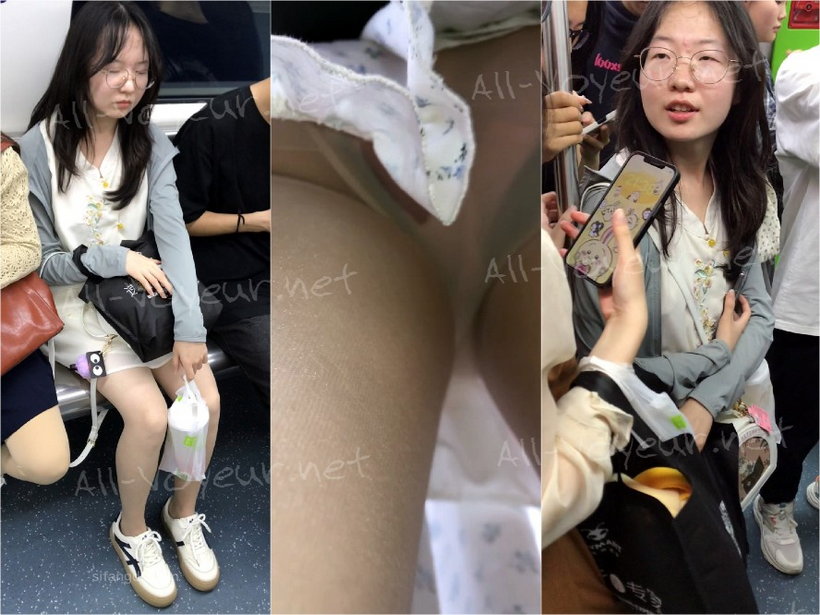 【TKCD】189.掀裙子开闪抄底肉丝可爱眼镜妹子 [某房原版]