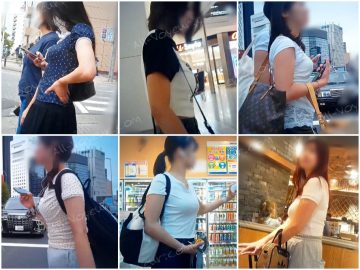 大きくツンと突き出した美巨乳の超絶美形清楚お姉さんは歩くだけでエロいなど